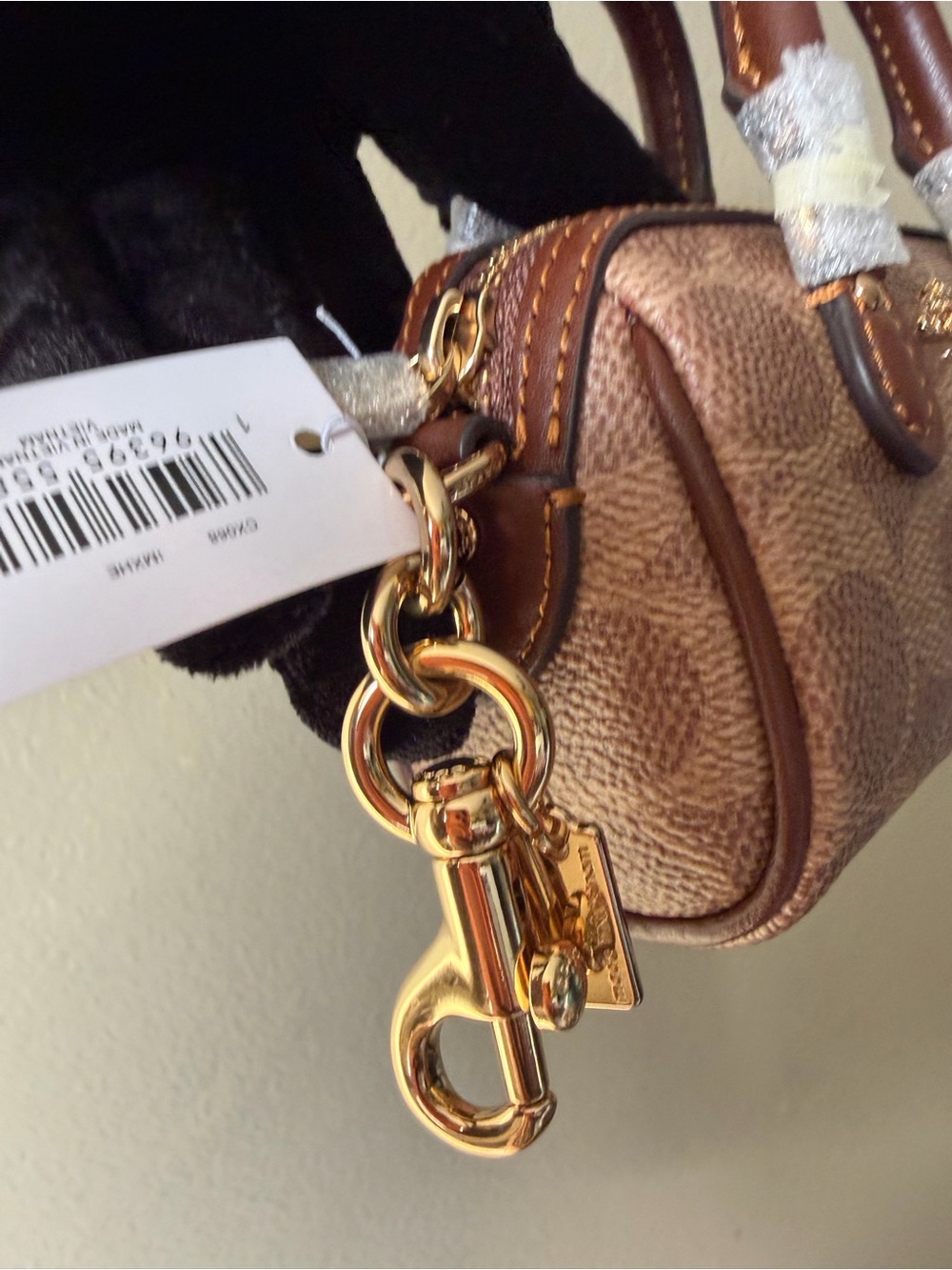 Coach Mini Rowan bag Charm. NWT - Picture 5 of 10